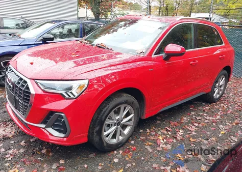 2025 Audi Q3 Premium 45 Tfsi S Line Quattro Tiptronic z USA, uszkodzony, nr VIN WA1DECF3XS1049607